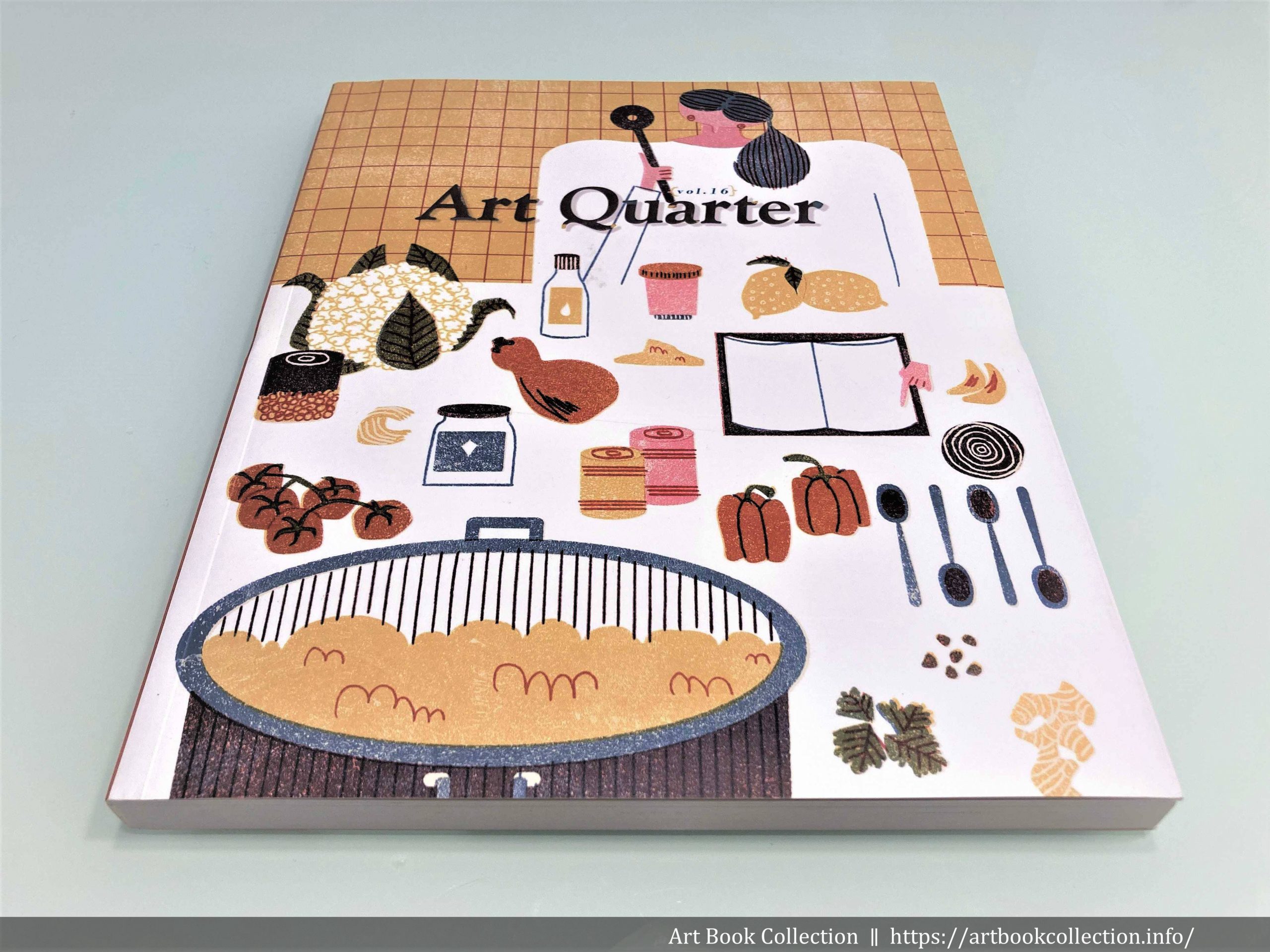 【開箱．插畫集】Art Quarter｜vol.16 令人怦然心動的美食插畫