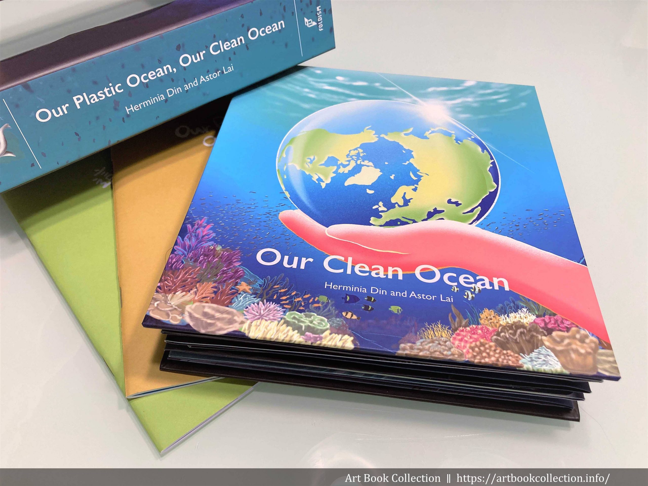 【開箱．立體書】Herminia Din、Astor Lai｜Our Plastic Ocean, Our Clean Ocean 這不塑我們的海