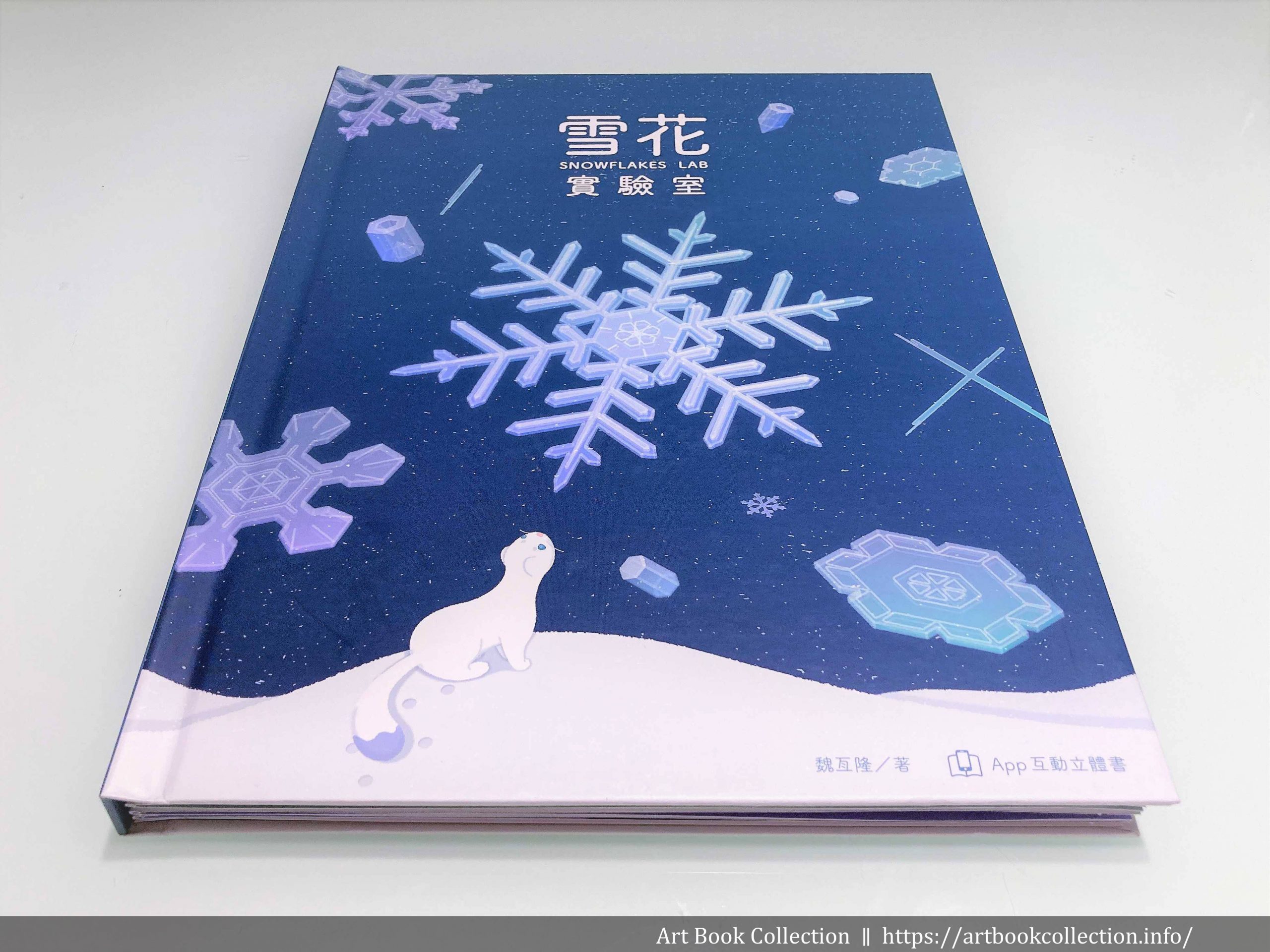 【開箱．立體書】魏亙隆（紙的工程師）｜雪花實驗室：App 互動立體書