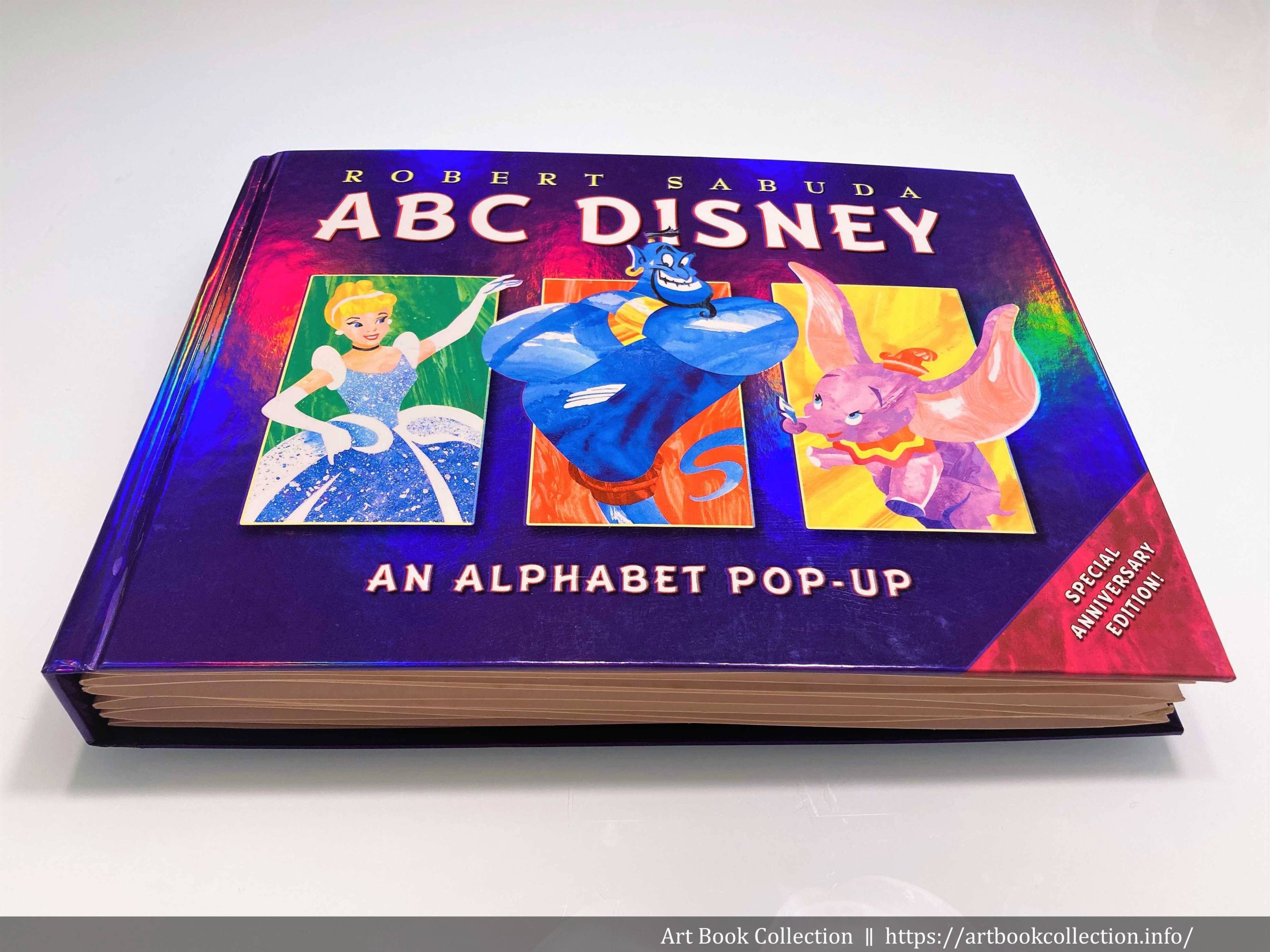 【開箱．立體書】Robert Sabuda｜ABC Disney Pop-Up Book